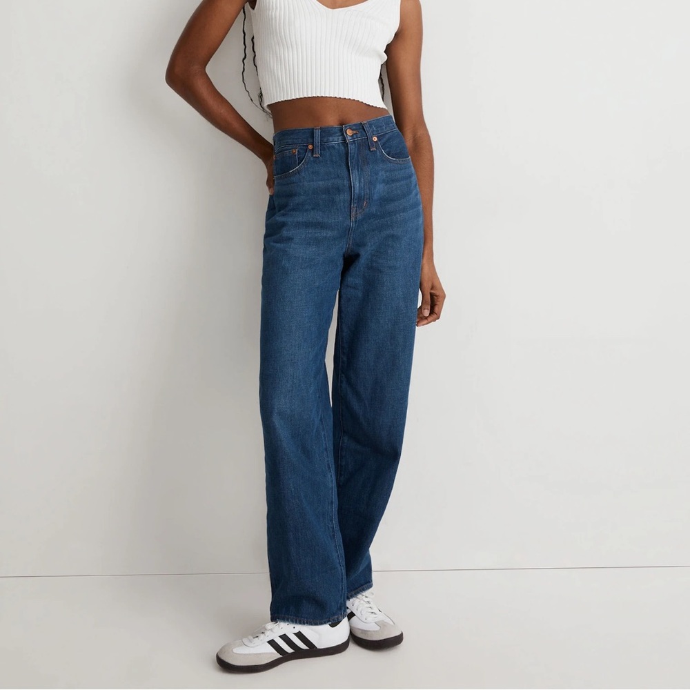 Madewell Baggy Straight Jeans